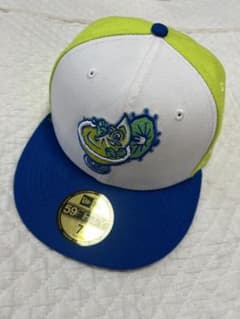 New Era 59FIFTY キャップ 7 ホワイト/ライム/ブルー - メルカリ