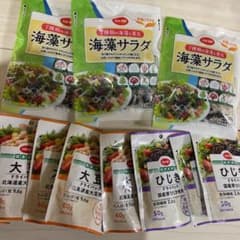 COOP   海藻サラダ　ひじき　大豆　ドライパックのサムネイル