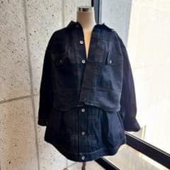 sacai インディゴコットンデニムツーピースセット - メルカリ