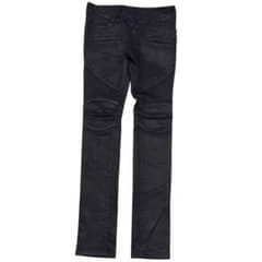 00s archive coating biker skinny denim