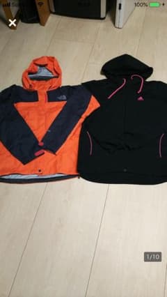 ノースフェイスGORE.TEXジャケット、アディダスパーカーのサムネイル