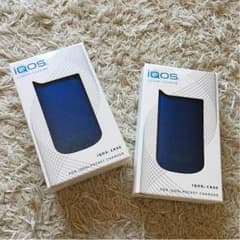 iQOS カバー 純正 ブルー  二個セット アイコスケースのサムネイル