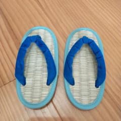 ケンコー　ミサトっ子　青色　草履（キッズ）のサムネイル
