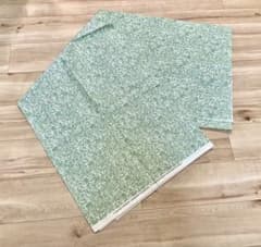 Concord Fabrics はぎれ 花柄 グリーン　110 150のサムネイル