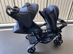 2人でゴーDX カトージ 2人乗りベビーカーのサムネイル