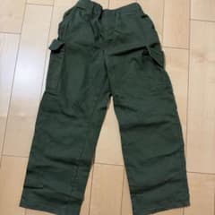 カーゴパンツ ロングパンツ ウエストゴム カーキのサムネイル