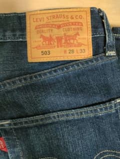 LEVI 503 ストレートデニム W28 L33のサムネイル