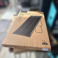 EcoFlow 125W ソーラーパネル 2枚 両面 防災 車中泊 EcoFlow 125W ソーラーパネル 2枚 両面 防災 車中泊 - メルカリ