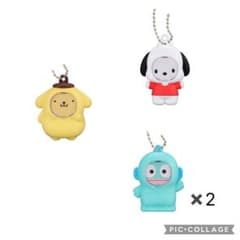 サンリオ フォトフレームマスコット4個セットのサムネイル
