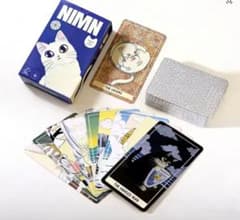 【オープンセール】癒しの白猫タロットカード　78枚　ポケットサイズのサムネイル