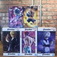 [미개봉] HUNTER×HUNTER 피규어 5체 세트
