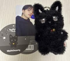 ateez aniteez ミニプラッシュ　キーリング　ぬいぐるみ　ヨサン ATEEZ ANITEEZ ウヨニャン ぬいぐるみ キーリング ミニプラッシュ