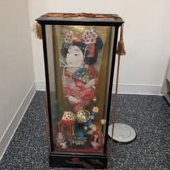 伝統的な羽子板 ガラスケース付き - メルカリ