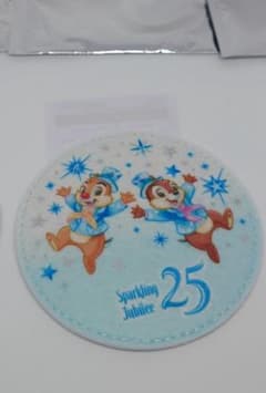 チップ&デール　ディズニーシー25周年 スーベニアコースターのサムネイル