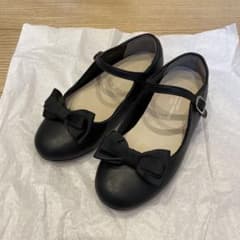 UNITED ARROWS ストラップリボンフラットシューズ 19.5cmのサムネイル