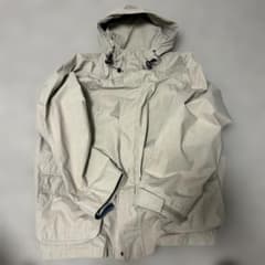 OLD UNIQLO archive マウンテンパーカー　紺タグ　ベージュ　Lのサムネイル
