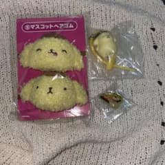ポムポムプリン マスコットヘアゴム キーホルダー 大阪限定ピンバッジ まとめ売り - 3