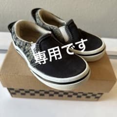 簡易発送100円引♪おしゃれキッズに☆VANS 14cm スリッポン☆のサムネイル