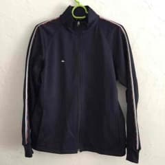 値下げ(*^^*)ellesse セレッセ 紺 ジャージジャンバー レディス Mのサムネイル