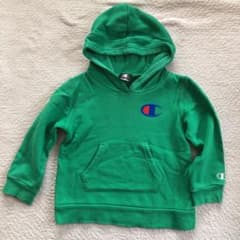 Champion チャンピオン パーカー トレーナー スウェット 緑 100cmのサムネイル