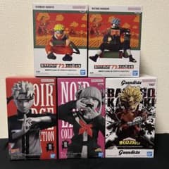 NARUTO ヒロアカ　フィギュア　セット NARUTO ヒロアカ Noir Edge Collection 5点セット - メルカリ