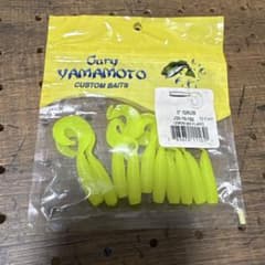 ワーム番号2373☆新品☆グラブ 3インチゲーリーヤマモト - メルカリ