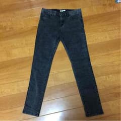 グローバルワーク XL ブラック デニム スキニーのサムネイル