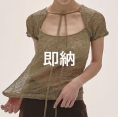 訳あり】新品TODAYFUL 2way Sheer Knittops オリーブ - メルカリ