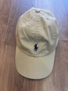 【美品】Polo Ralph Lauren ベージュキャップ男女兼用のサムネイル