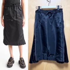 sacai サイドジップ MA-1 スカート サイズ2 sacai サイドジップ Ma-1 スカート サイズ2 - メルカリ