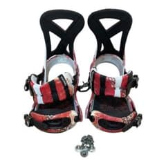 BURTON CARTEL バートン ビンディング Mサイズ 赤/白/黒 - メルカリ