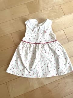 組曲　KUMIKYOKU 花柄ワンピース 80cmのサムネイル