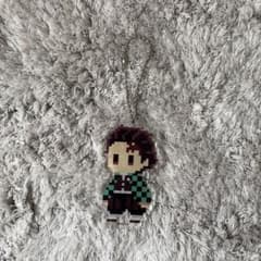 鬼滅の刃 竈門炭治郎 ドット絵 アクリルキーホルダーのサムネイル