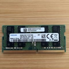 SAMSUNG 16GB DDR4 2400T メモリー - メルカリ