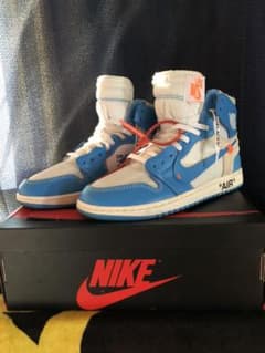 NIKE AIR JORDAN1 off-white UNCのサムネイル