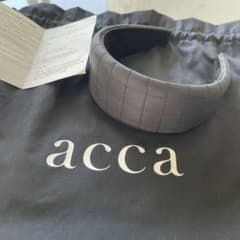 accaキルティングカチューシャ黒のサムネイル