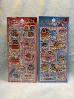 ライセンス品　クレヨンしんちゃん　ウォーターシール　シャカシャカシール　水シールのサムネイル