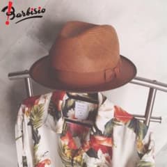 BARBISIO  焼印 珊瑚礁 パナマエクアドル産ハット イタリア製 メンズのサムネイル