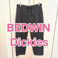 BEDWIN × Dickies チノパン イージーパンツ 黒 ブラック - メルカリ