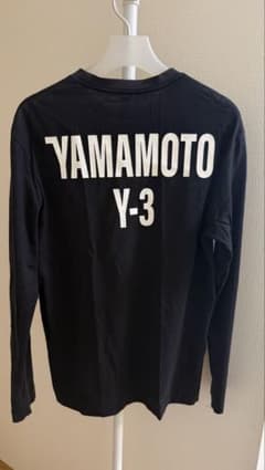 Y-3 YAMAMOTO バックロゴ ロンT ブラック XS GK4369のサムネイル