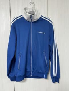 adidas トラックジャケット ブルーのサムネイル