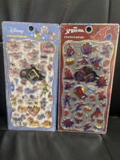 Spider-Man & Dumbo Petit Drop Stickers