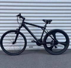 マウンテンバイク ブラック スチールフレーム ブラック マウンテンバイク スチールフレーム - メルカリ