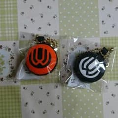 UVERworld マカロンポーチ 黒 オレンジのサムネイル