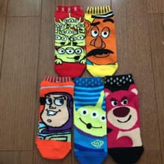 ディズニーソックス5足組のサムネイル