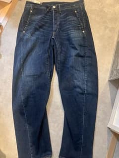LEJ570リーバイスプレミアムエンジニアドジーンズ濃紺W32木村拓哉