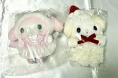 ♡マイメロ ショートケーキ 白猫バレリーナ 真夜中のメロクロ 月夜 マスコット♡ サンリオ マイメロディ ショートケーキシリーズ 白猫バレリーナ