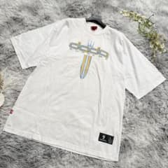 【希少】DADA SUPREME Tシャツ L ホワイト ビッグロゴ