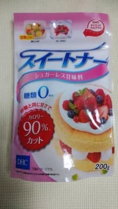 ダイエット　シュガーレス　甘味料　カロリー90%カットのサムネイル