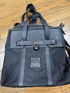 Henri Bendel リュック バックパック 黒 - メルカリ